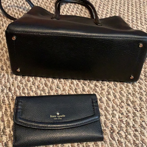 Black Kate Spade Handbag/Crossbody/shoulder bag with Wallet. - Picture 6 of 8
